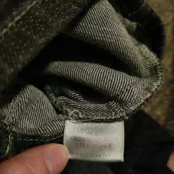 Eileen Fisher High Quality Organic Cotton Charcoal Wash Denim Jeans 14 - Picture 6 of 6